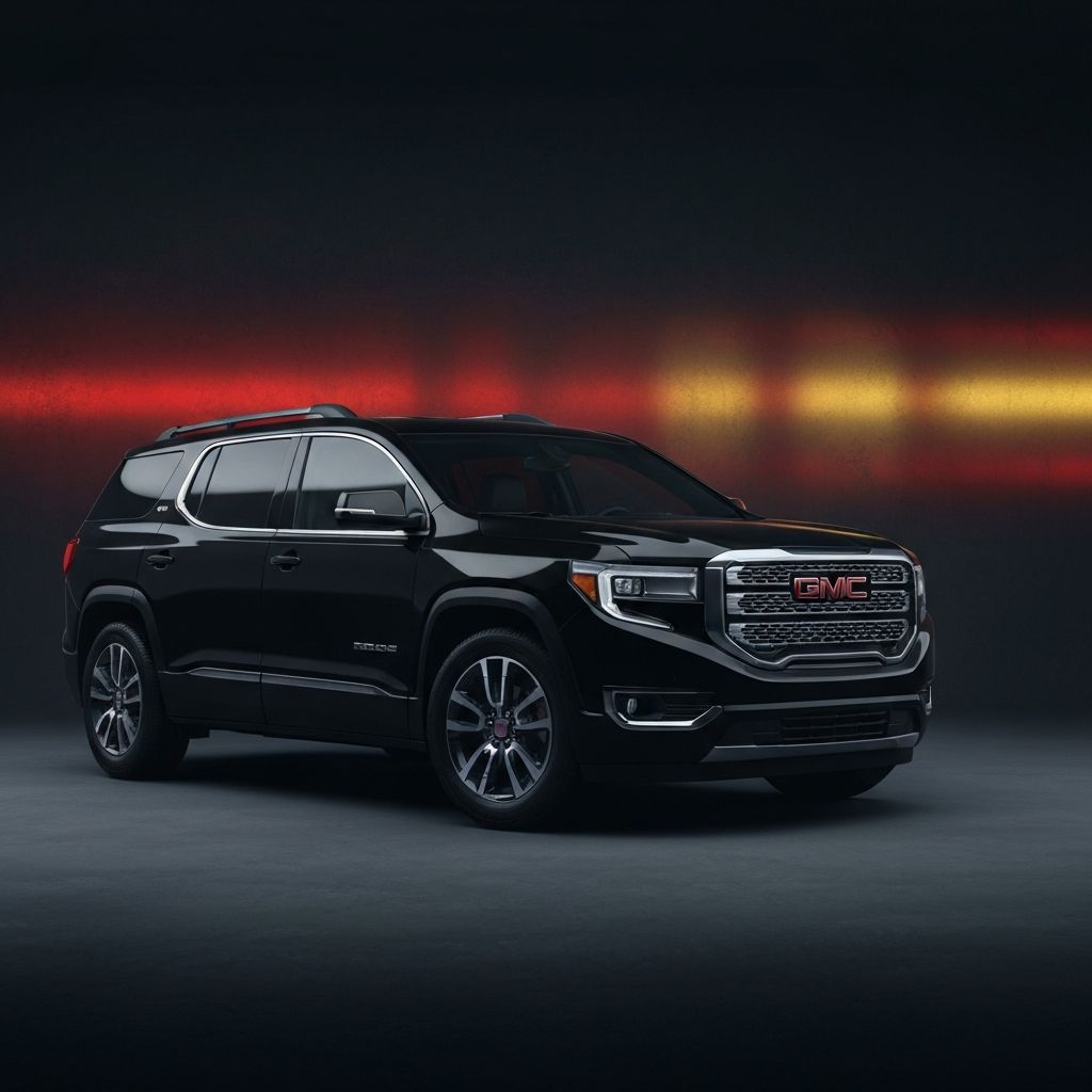 GMC Acadia 2021 Negra - Premio del sorteo